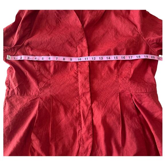 Eileen Fisher Pimento High Collar Jacket - XL (NWT) - Picture 9 of 11